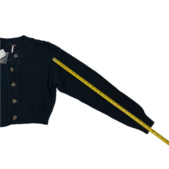 FREE PEOPLE Lila Cotton-Blend Cardigan, Size XSMALL‎